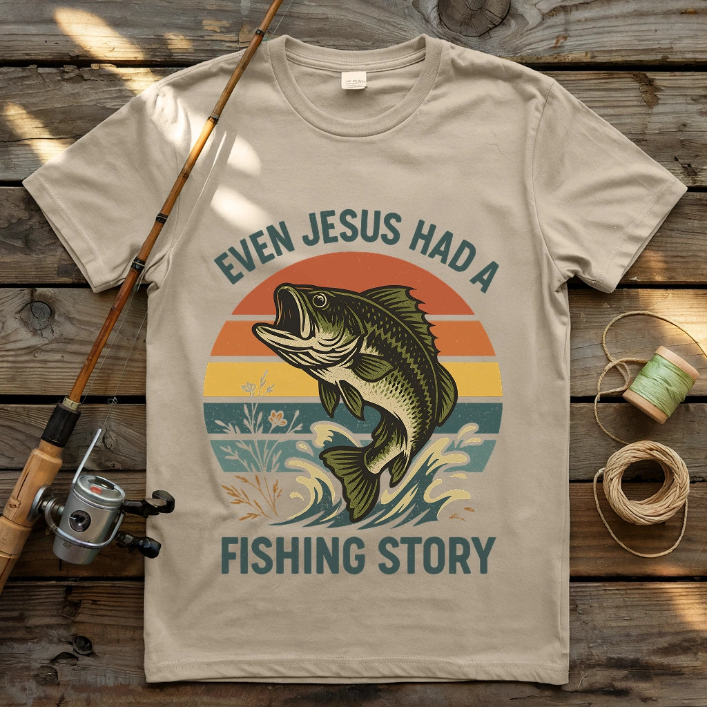 Even Jesus Fished T-Shirt
