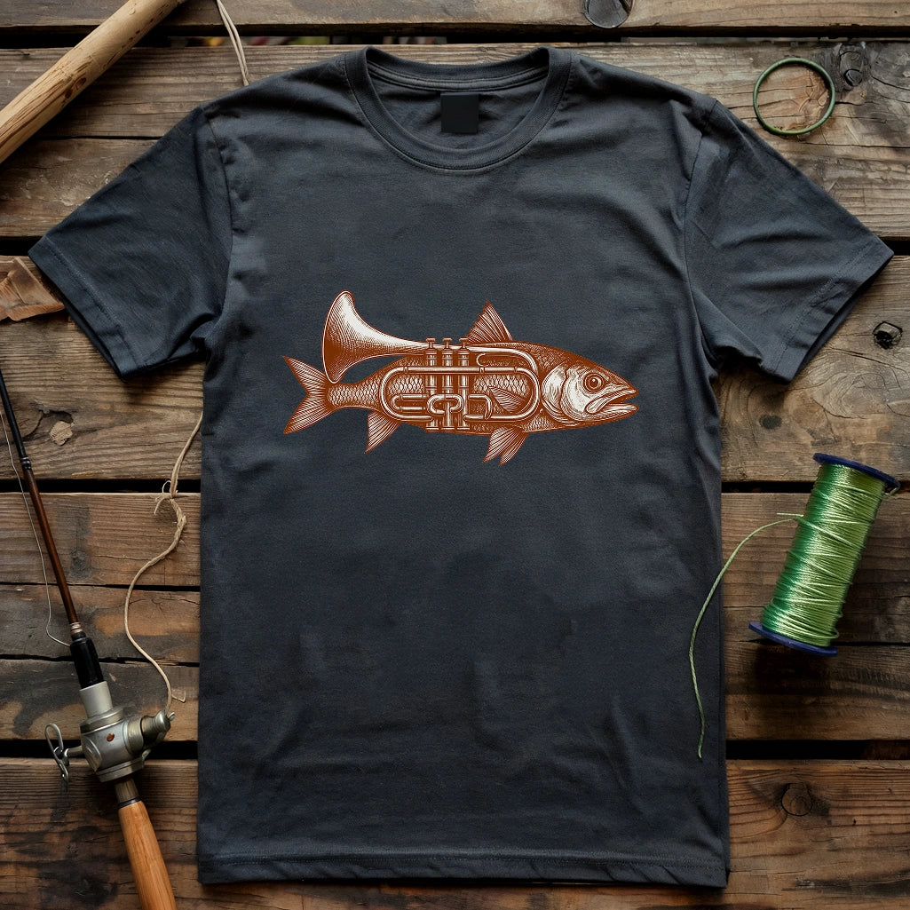 Fishing Trumpet T-shirt