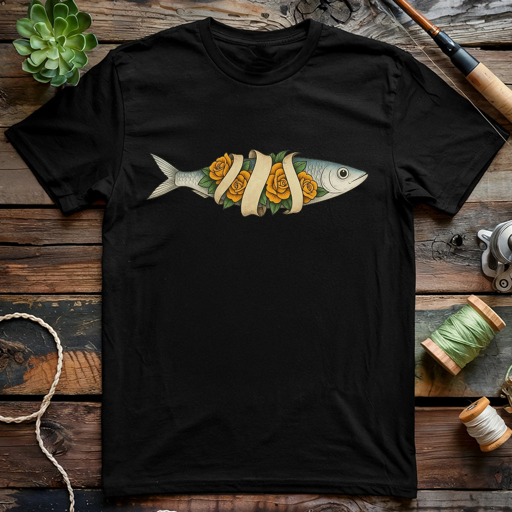 Flower fish T-shirt
