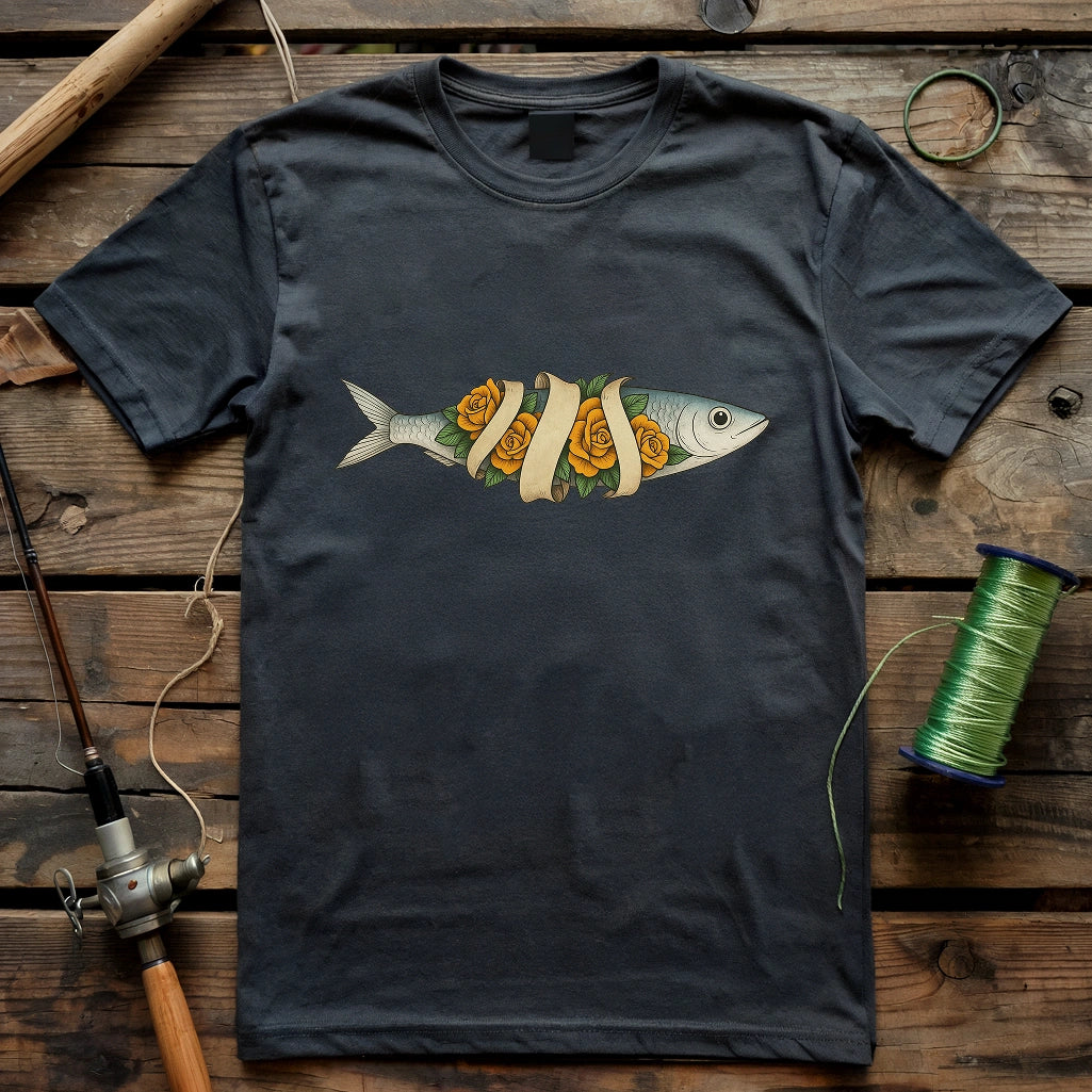 Flower fish T-shirt