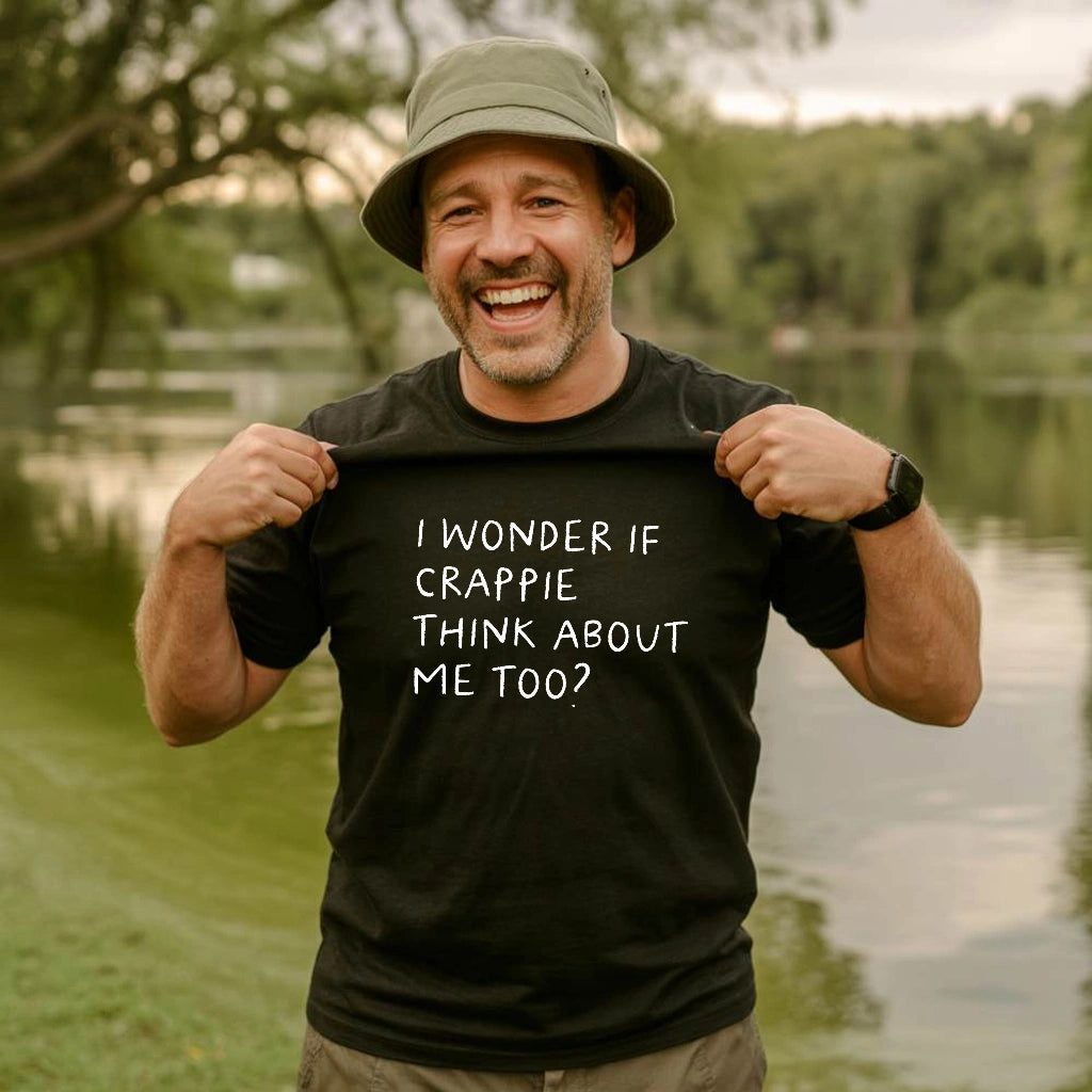 Crappie Think About Me T-shirt
