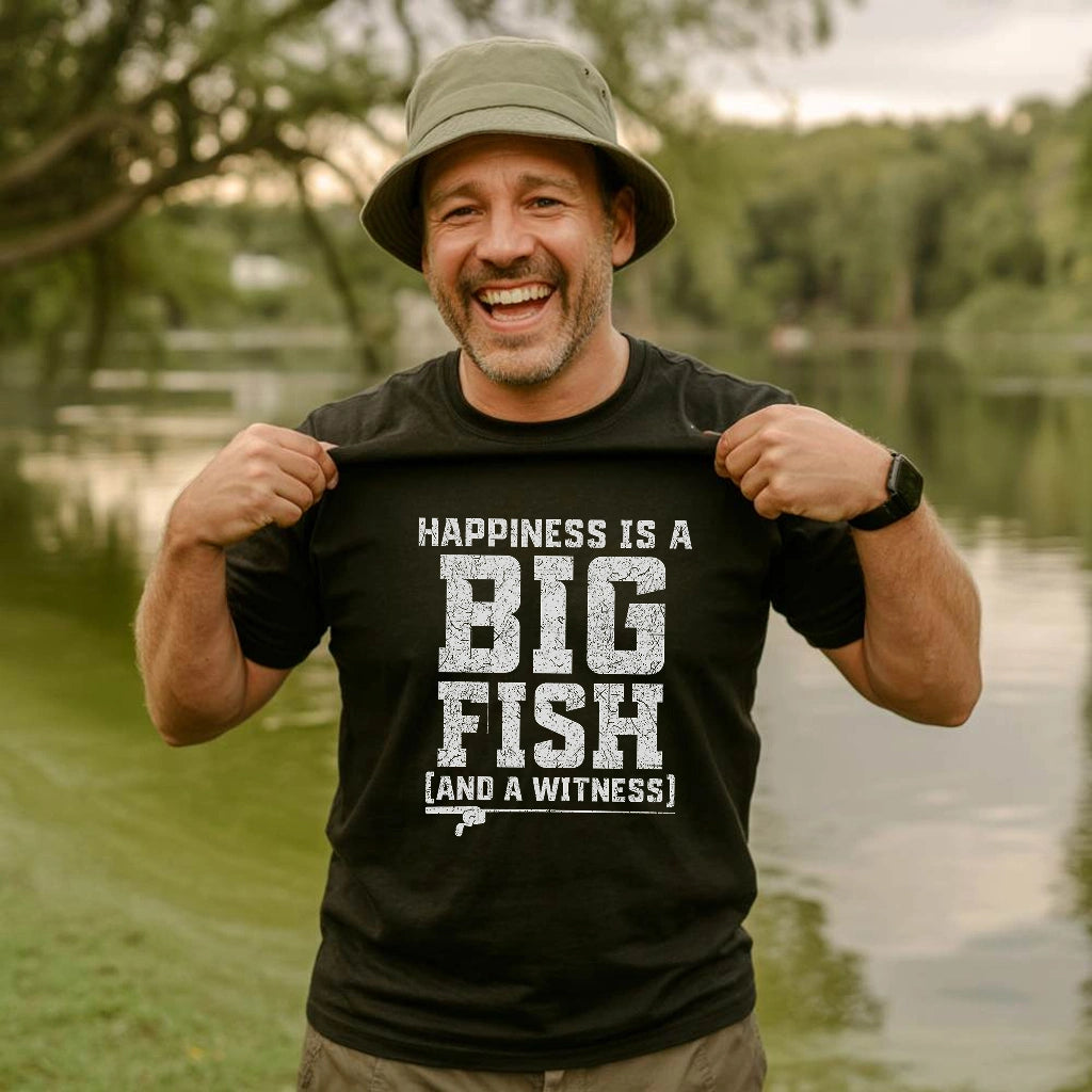 Happiness is a Big Fish T-shirt