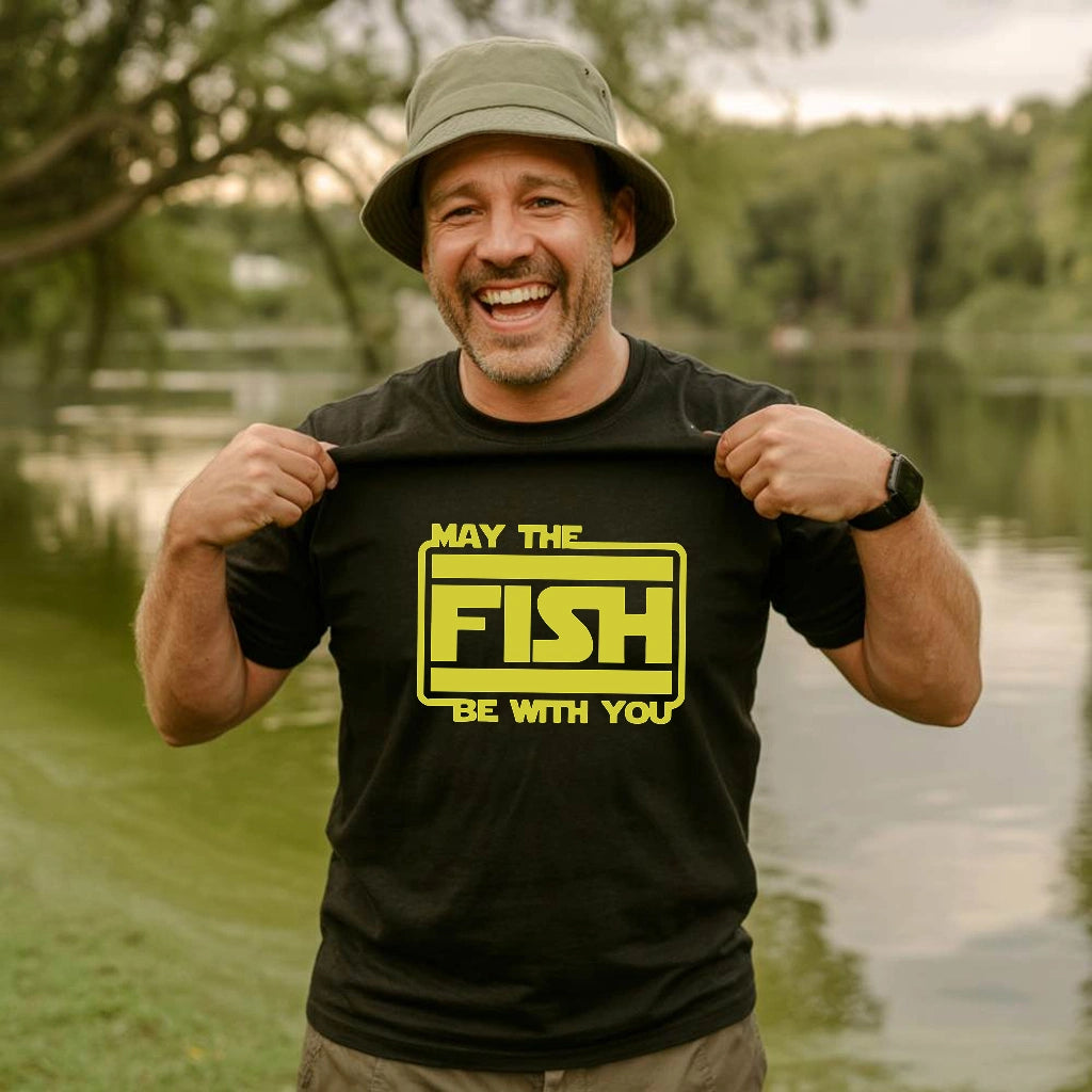 May The Fish Be With You T-shirt