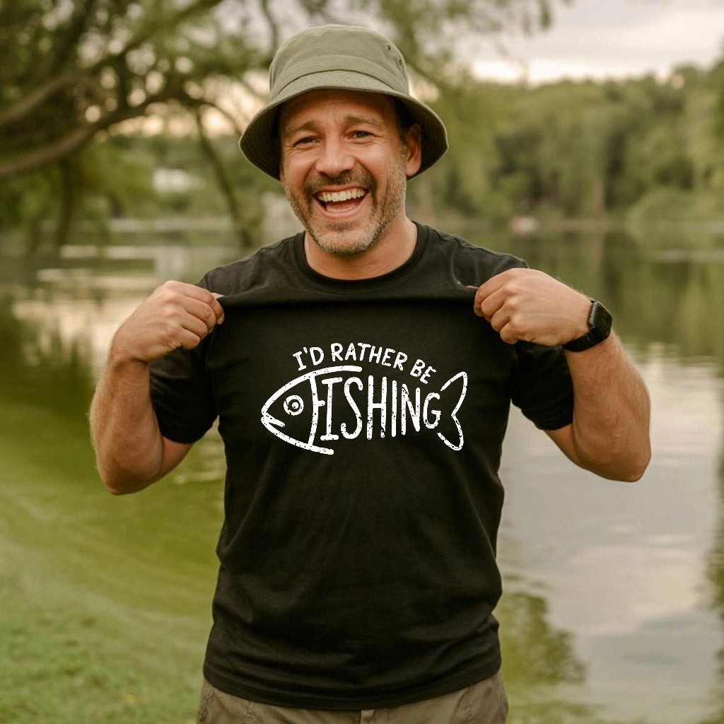 Rather Be Fishing 2 T-shirt