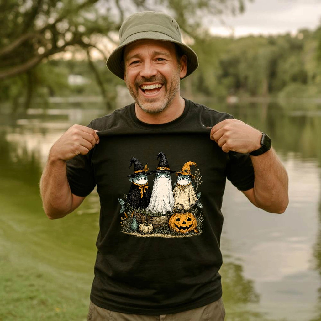 Spooky Salmon Squad T-shirt