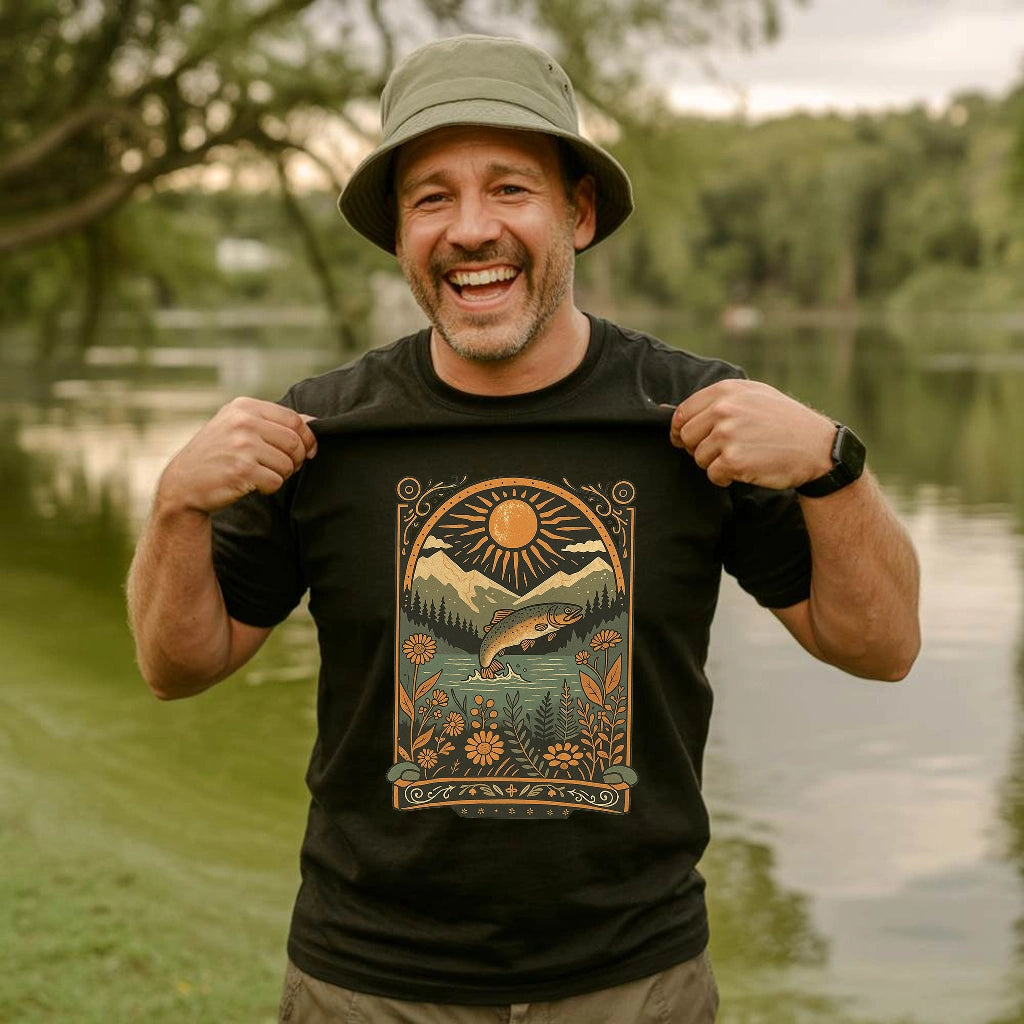 Fishing on Sunset T-shirt