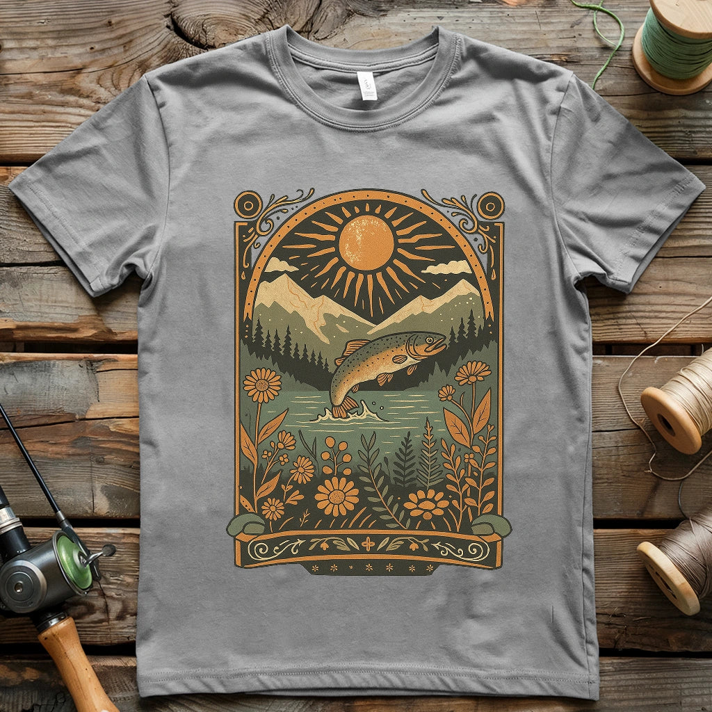 Fishing on Sunset T-shirt