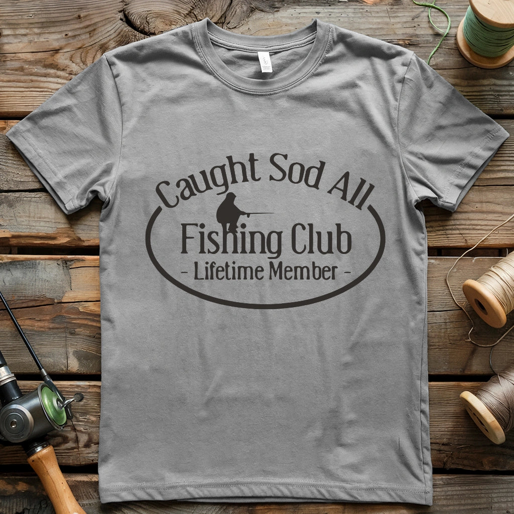 Caught Sod All Retro T-shirt