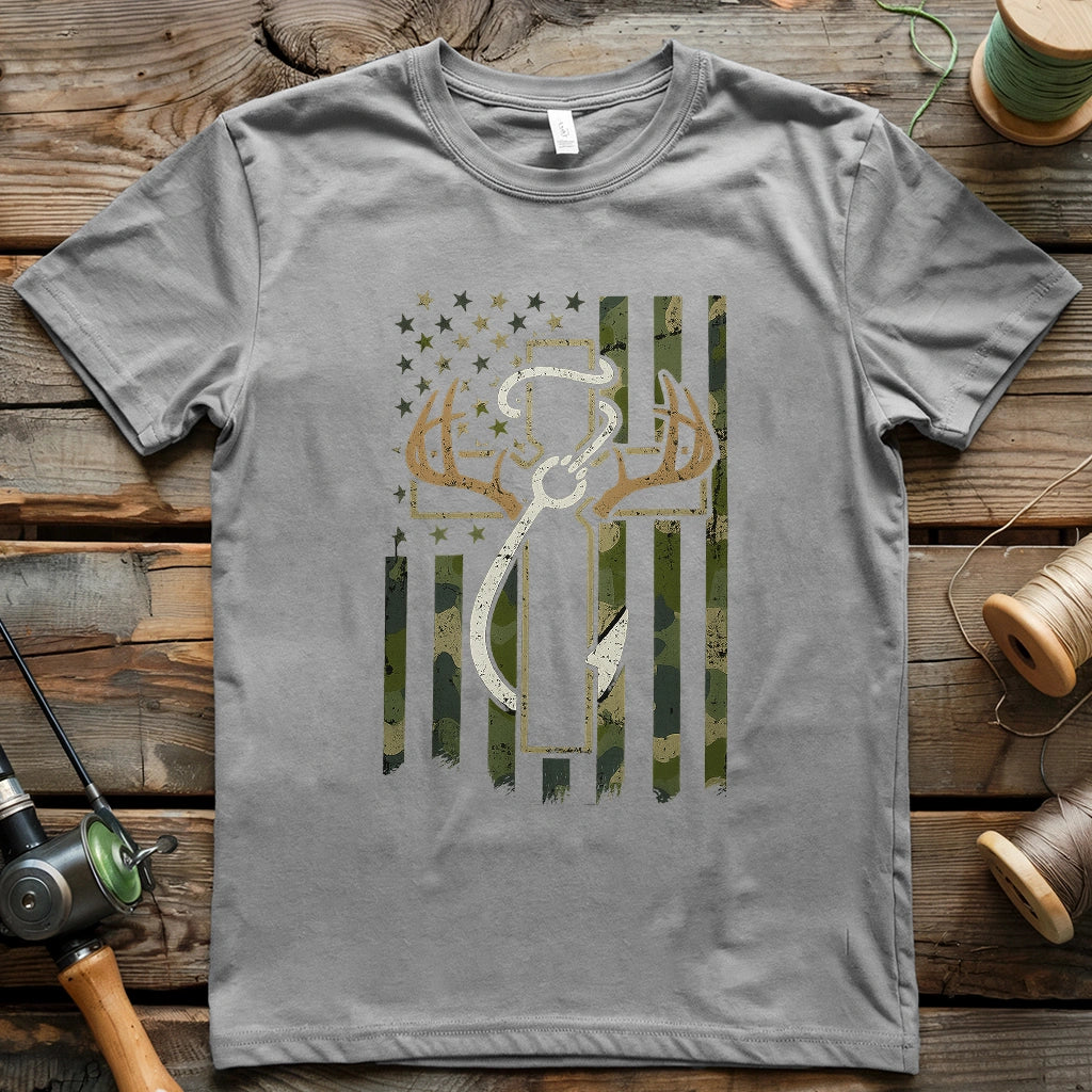 Hunting Fishing Faith T-shirt