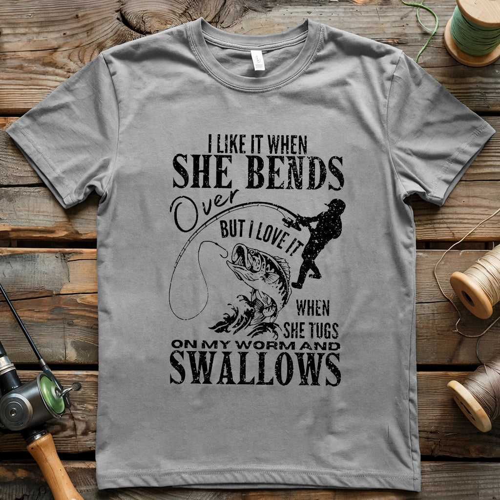 I Love It When She Bends 2 T-shirt