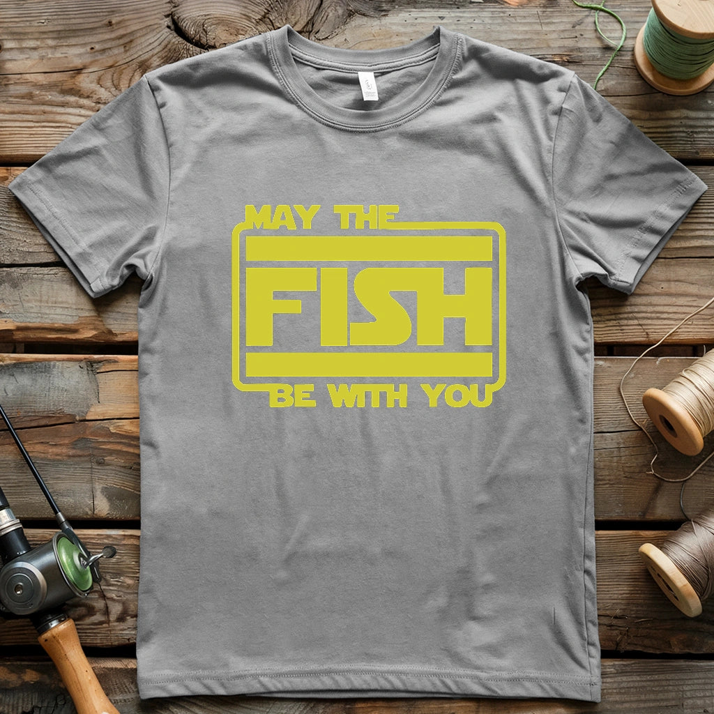 May The Fish Be With You T-shirt