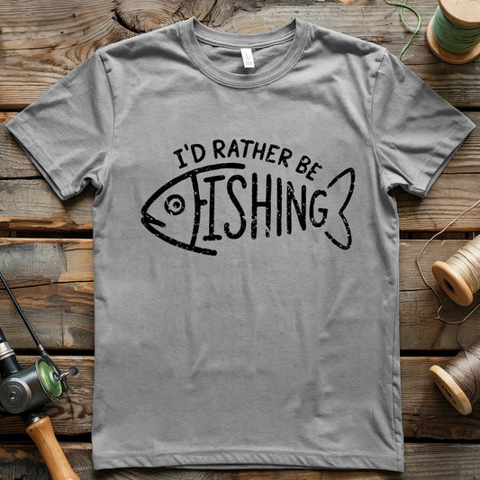 Rather Be Fishing 2 T-shirt
