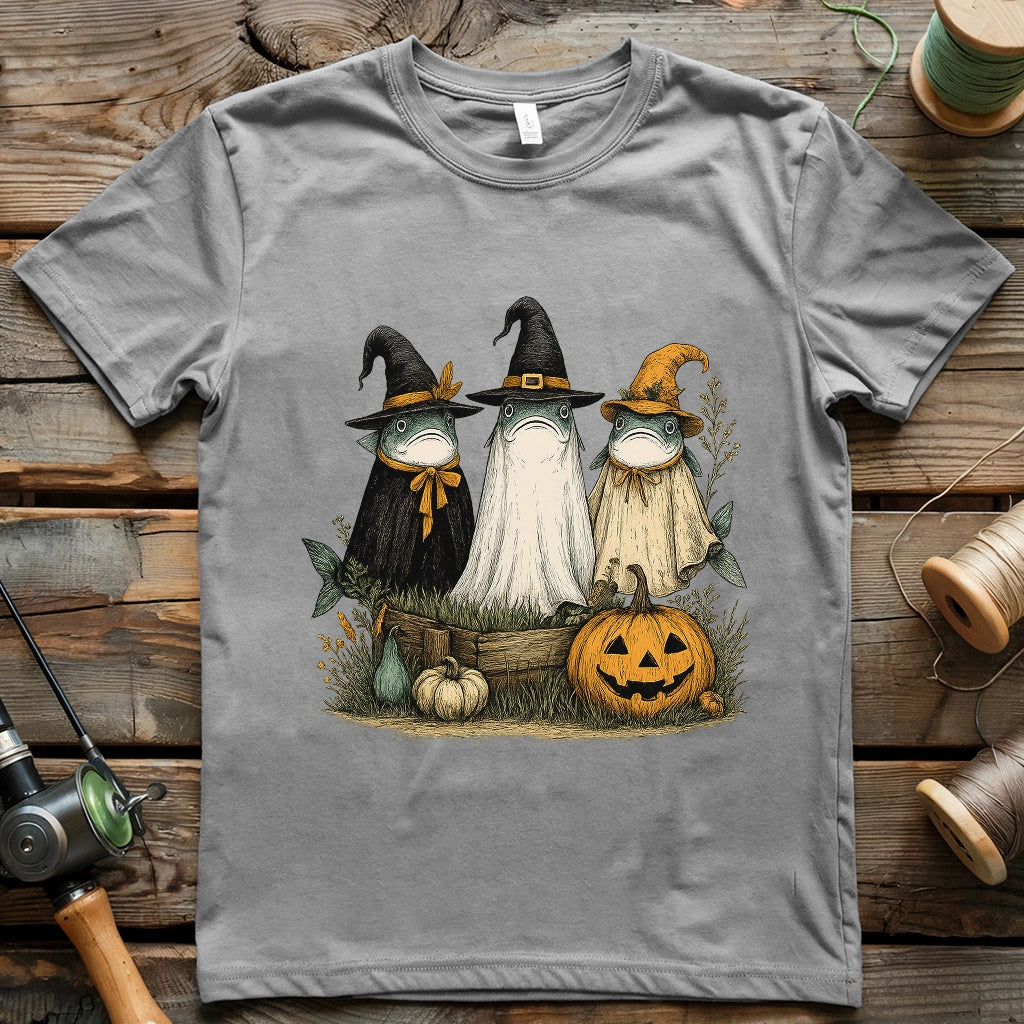 Spooky Salmon Squad T-shirt