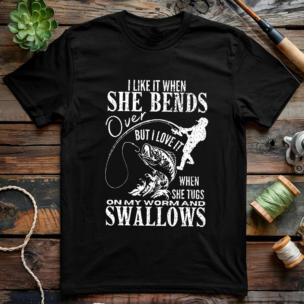 I Love It When She Bends 2 T-shirt
