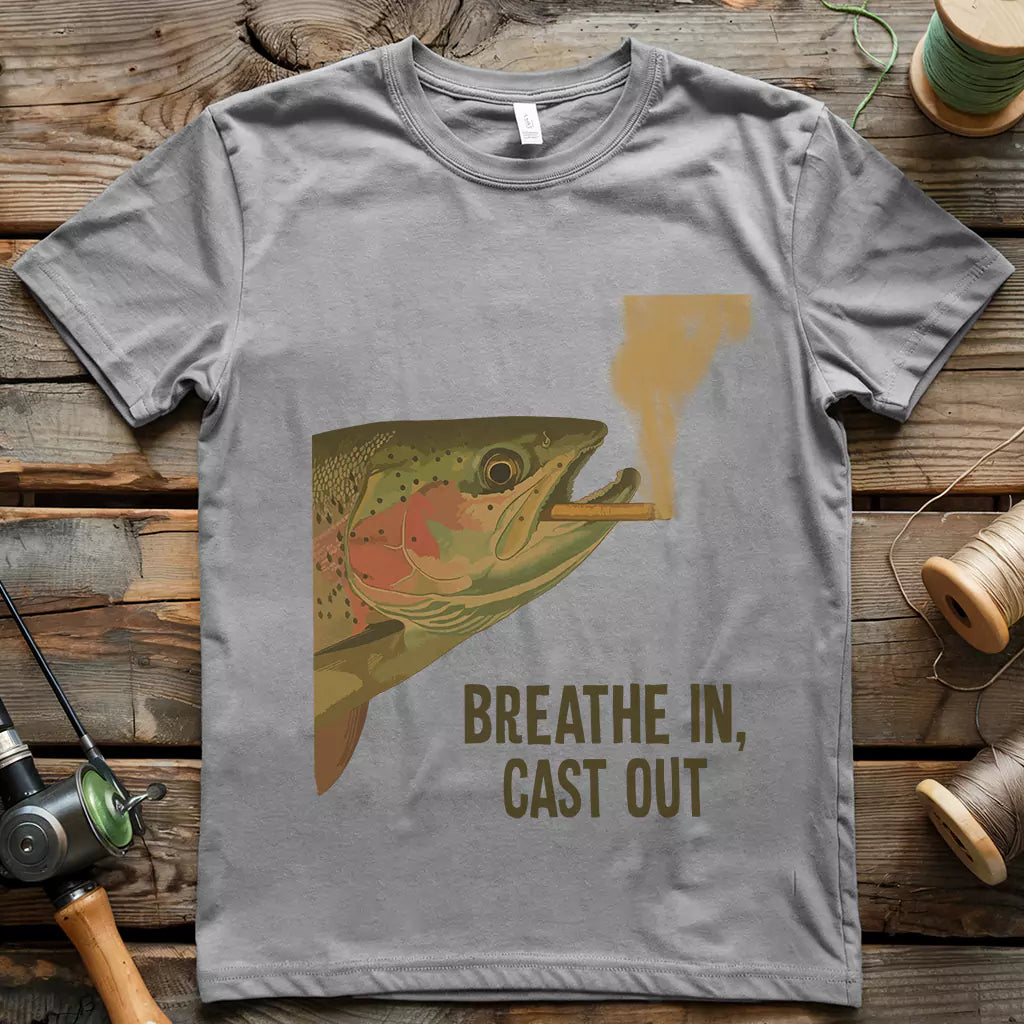 Breathe In, Cast Out T-shirt