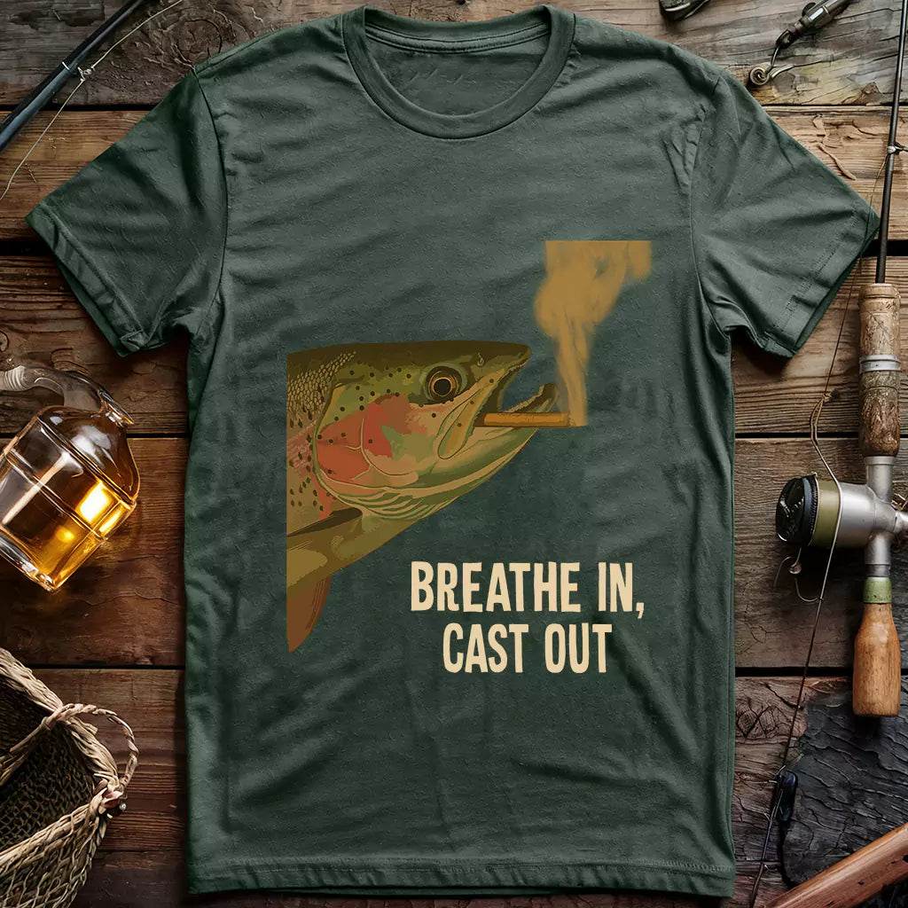 Breathe In, Cast Out T-shirt