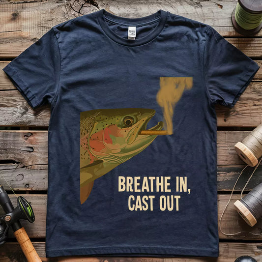 Breathe In, Cast Out T-shirt
