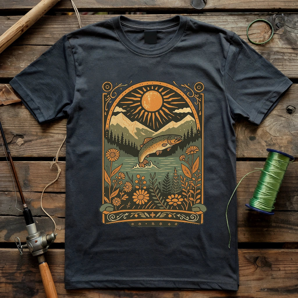 Fishing on Sunset T-shirt