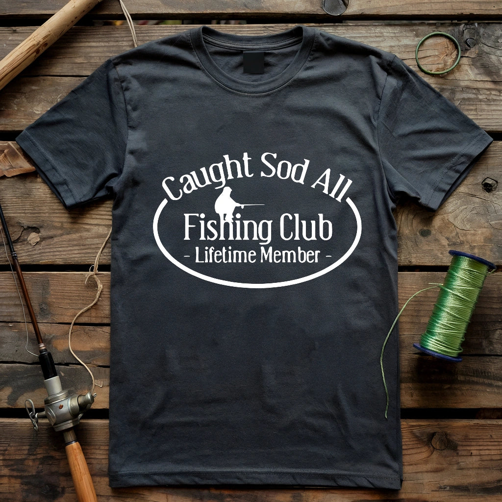 Caught Sod All Retro T-shirt