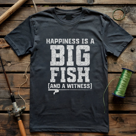 Happiness is a Big Fish T-shirt