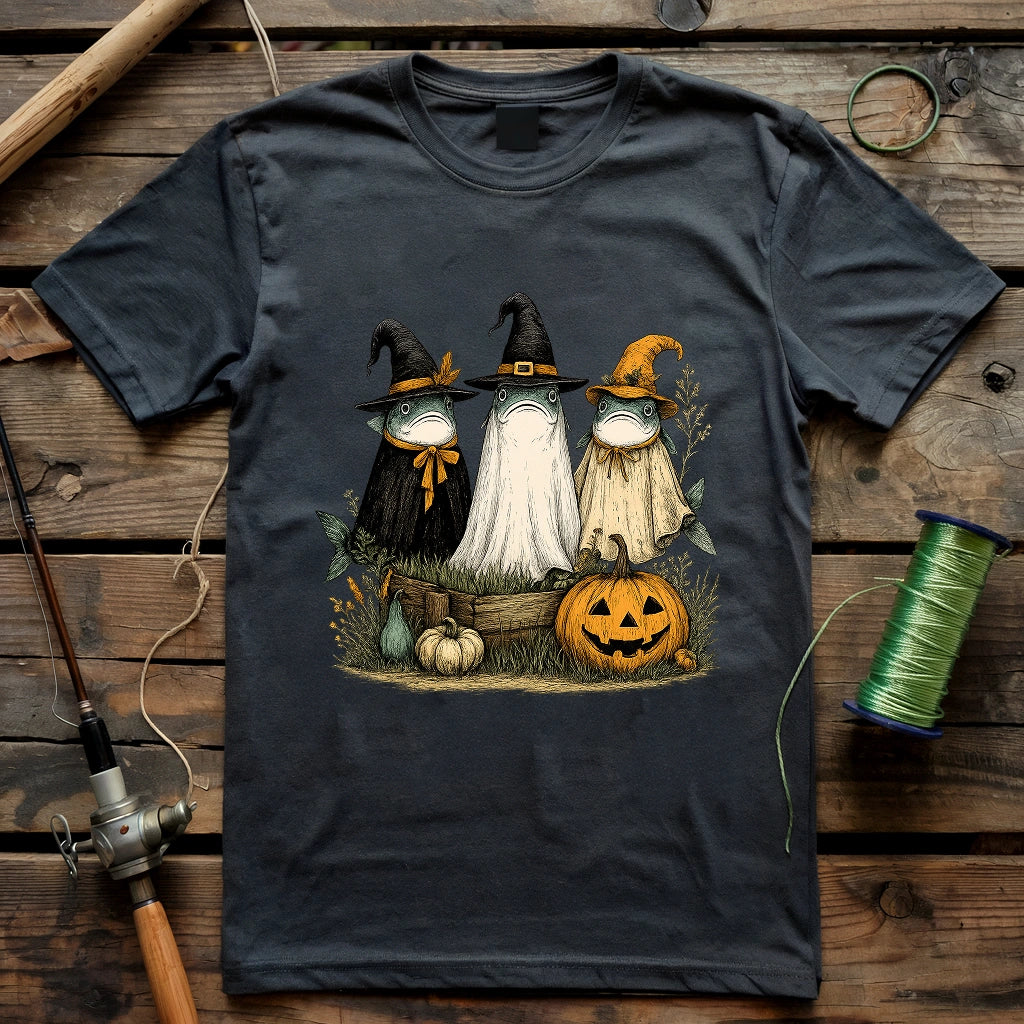Spooky Salmon Squad T-shirt