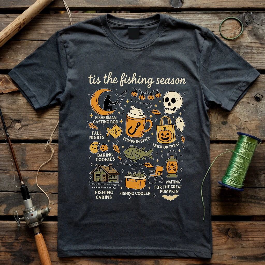 Tis The Fishing Season T-shirt