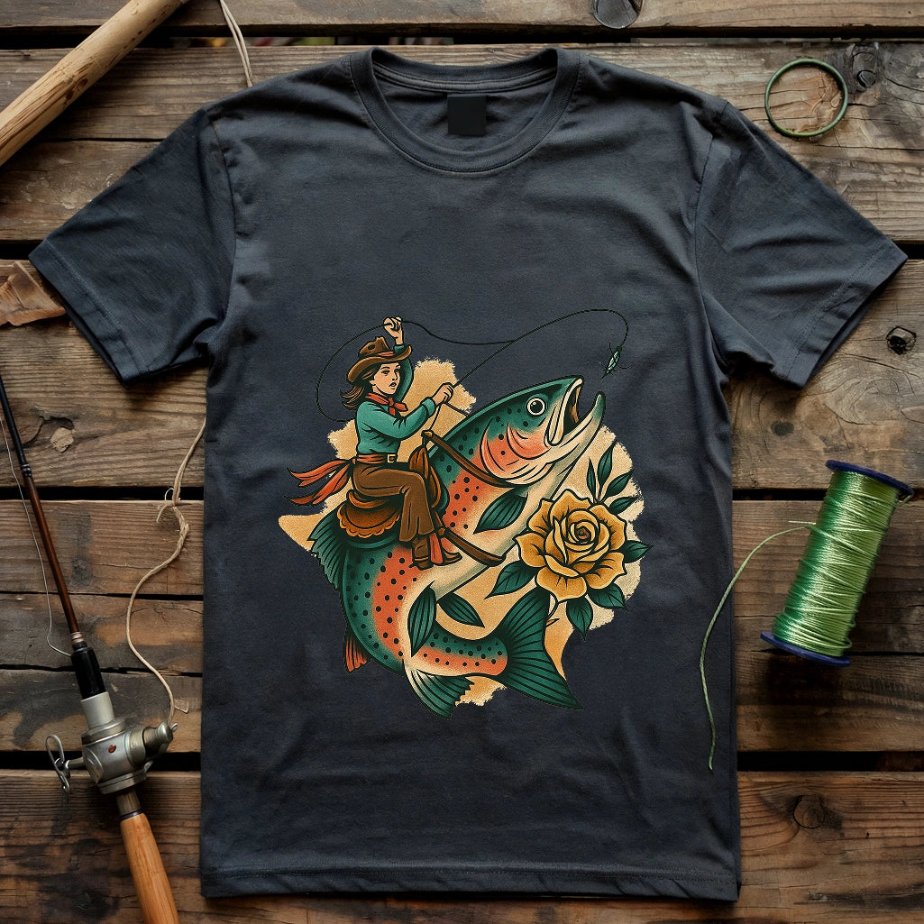 Flower Fish T-shirt