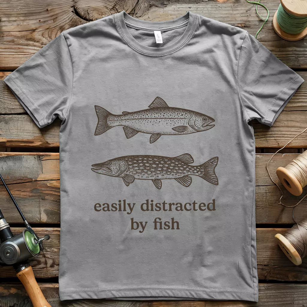 Easily Distracted By Fish T-Shirt