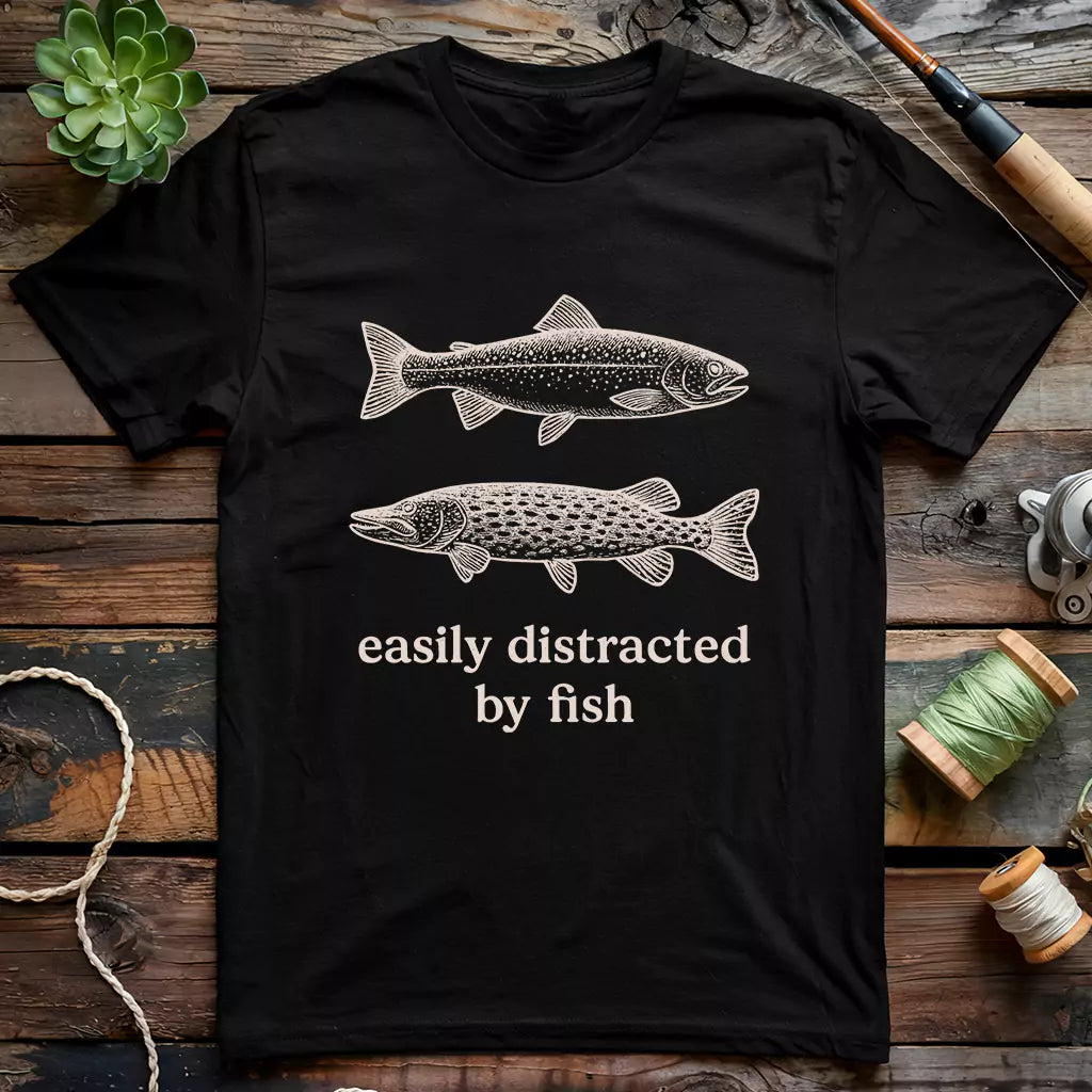 Easily Distracted By Fish T-Shirt
