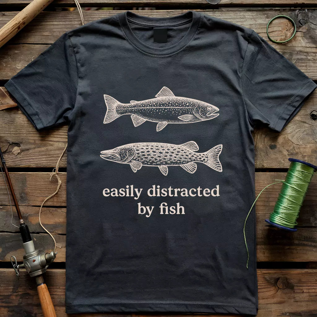 Easily Distracted By Fish T-Shirt