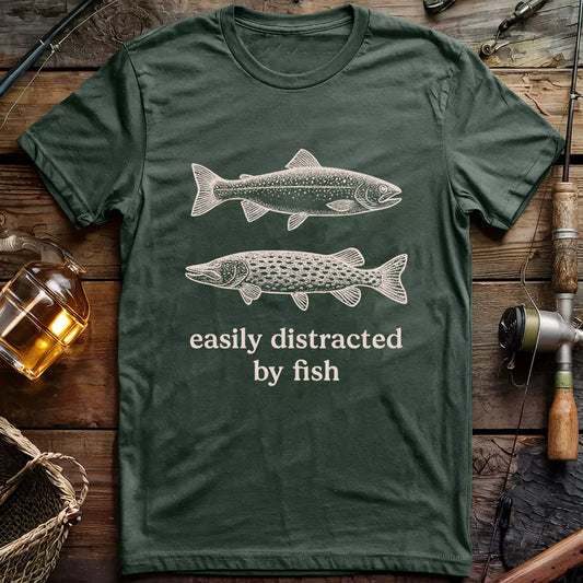 Easily Distracted By Fish T-Shirt