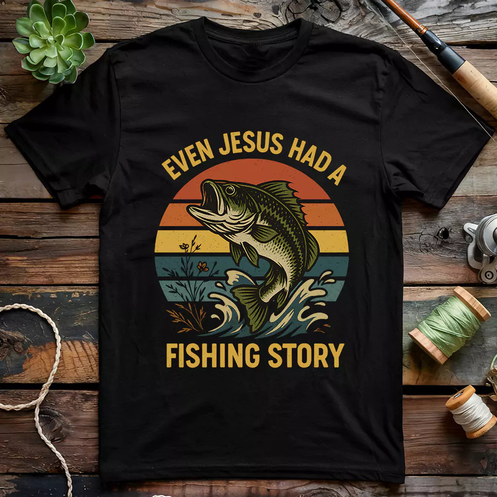 Even Jesus Fished T-Shirt