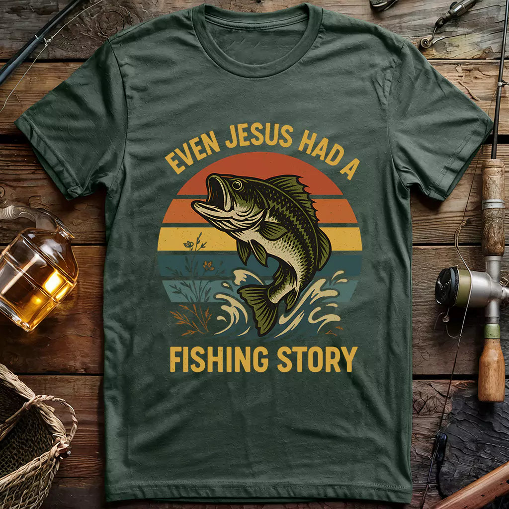 Even Jesus Fished T-Shirt