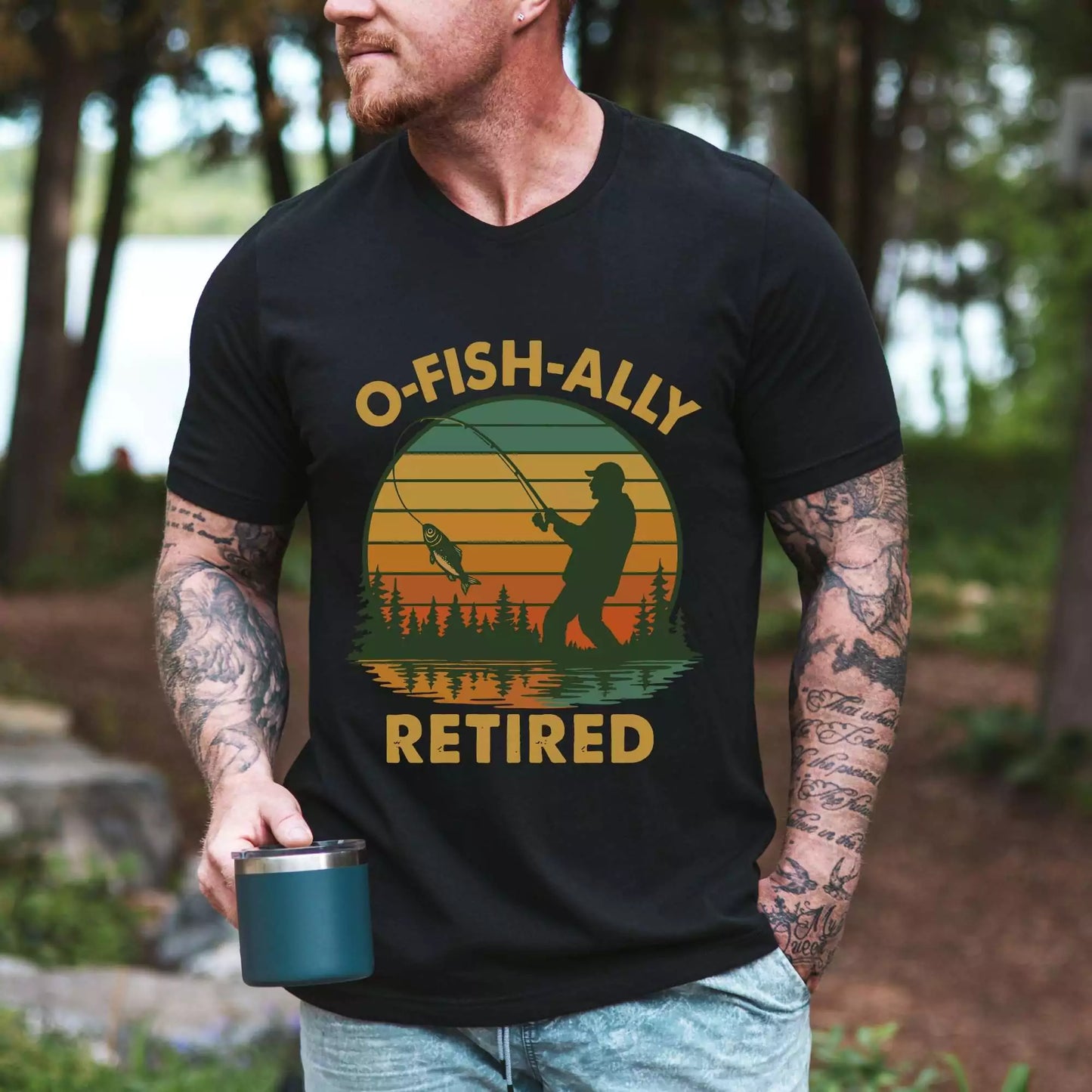 O-fish-ally Retired T-shirt