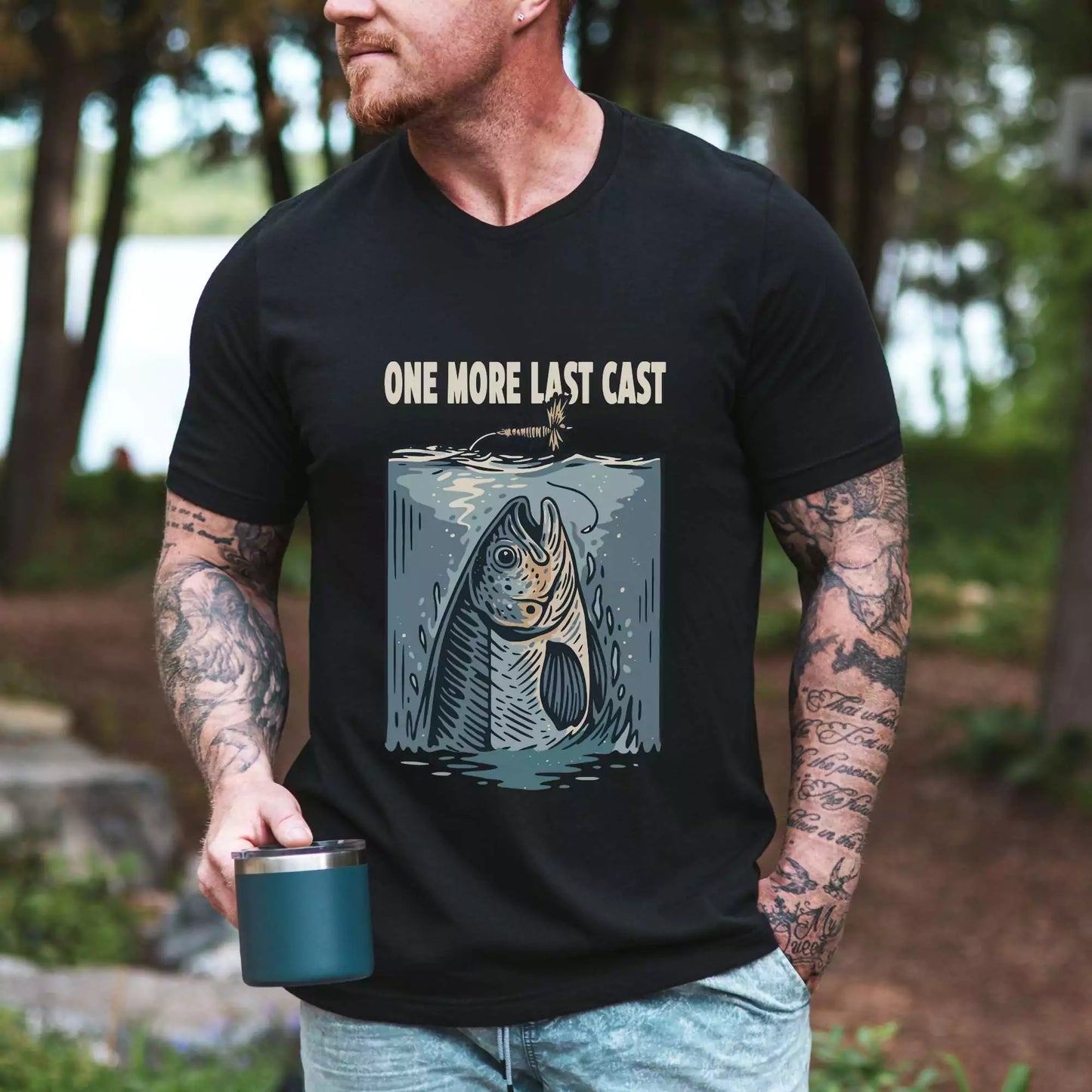 One More Last Cast T-shirt