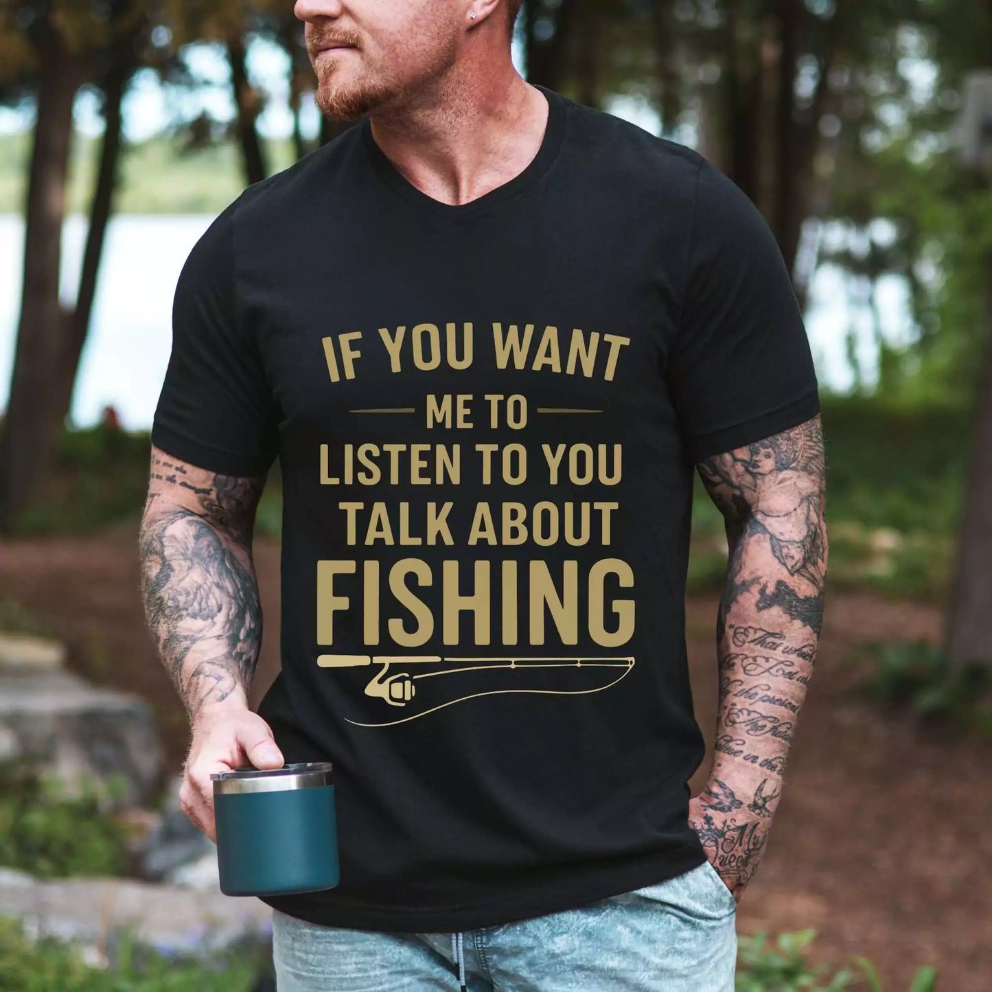 Talk About Fishing T-shirt