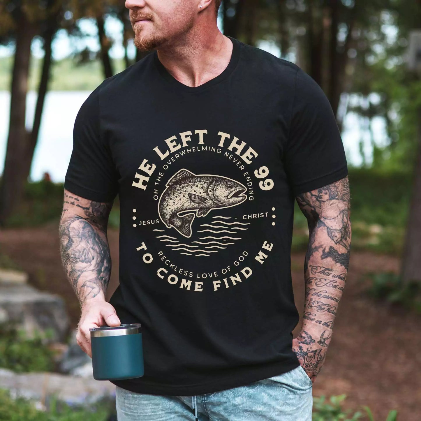 He Left The 99 T-shirt