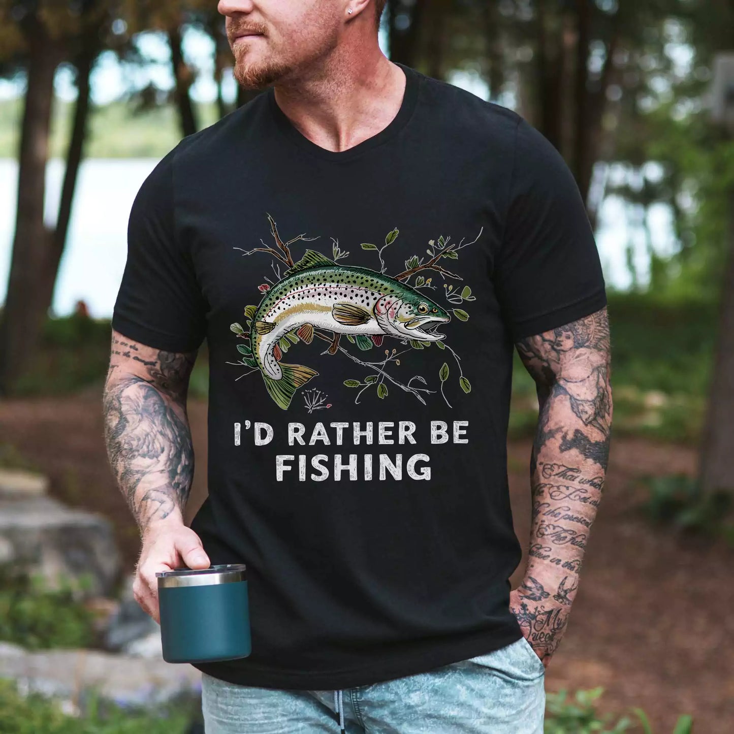 Rather Be Fishing T-Shirt