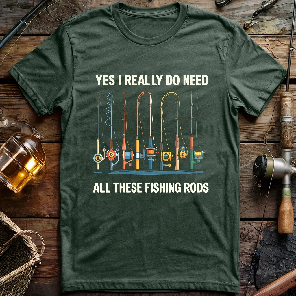 All The Rods T-shirt