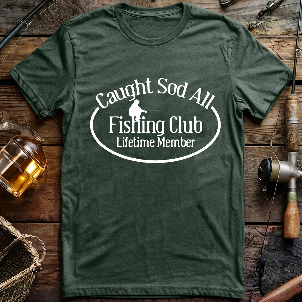 Caught Sod All Retro T-shirt