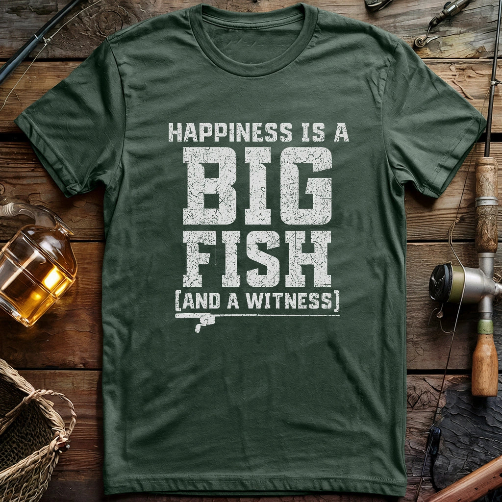 Happiness is a Big Fish T-shirt