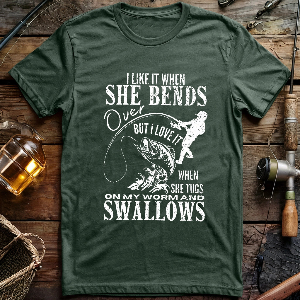 I Love It When She Bends 2 T-shirt