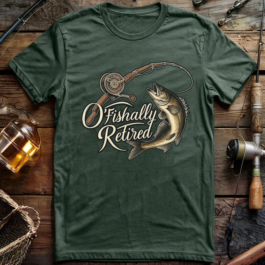 Ofishally Retired 2 T-shirt