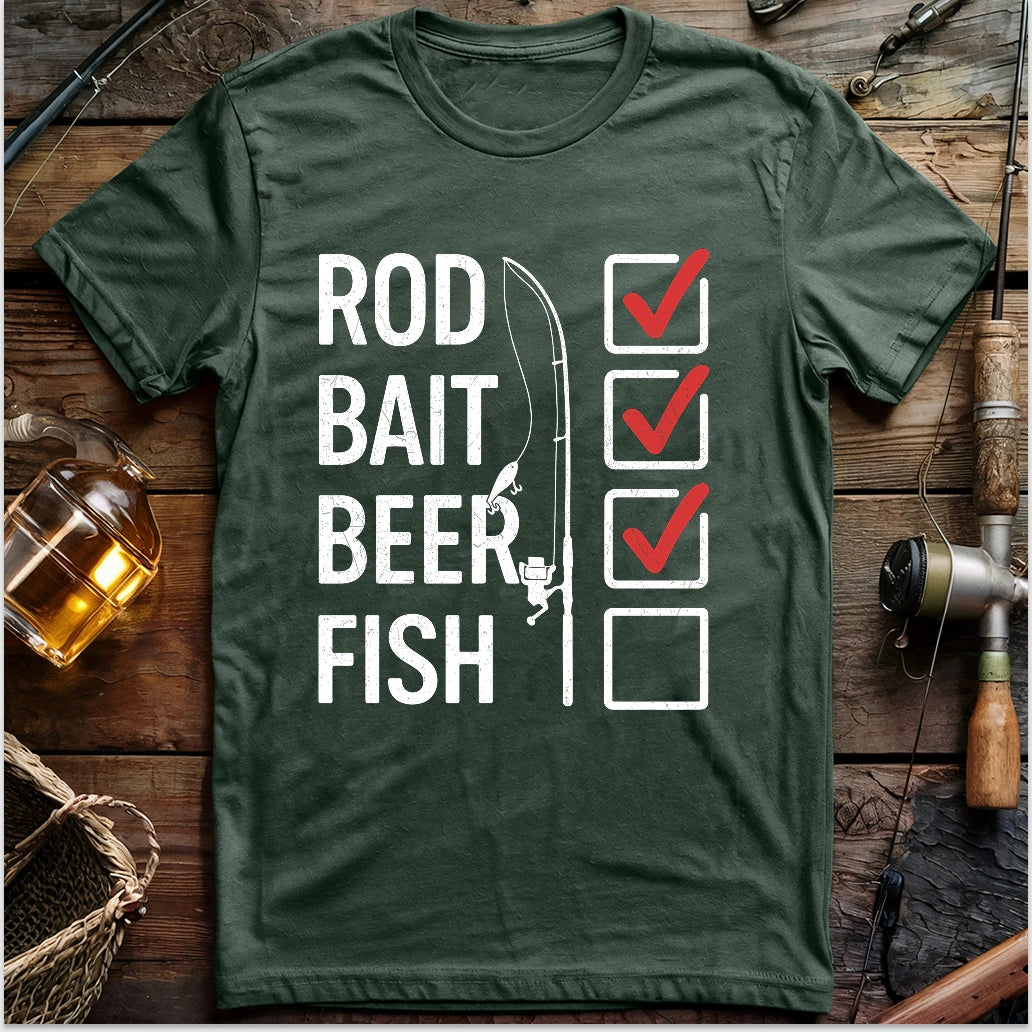 Rod Bait Beer T-shirt
