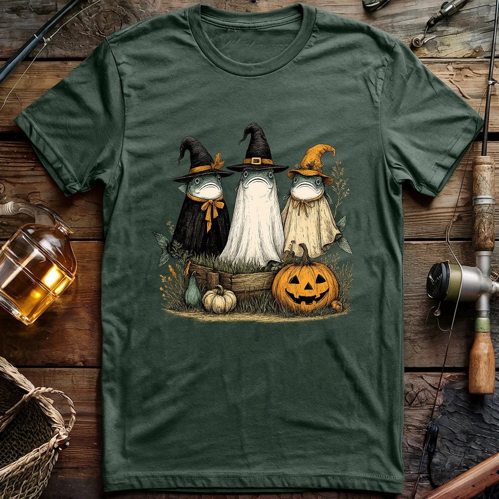 Spooky Salmon Squad T-shirt