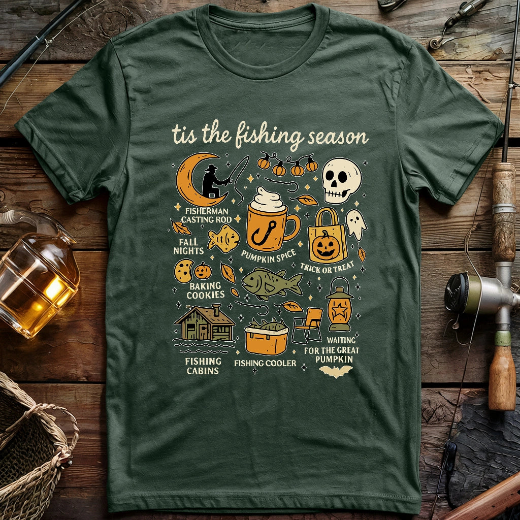 Tis The Fishing Season T-shirt