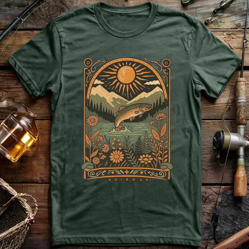 Fishing on Sunset T-shirt