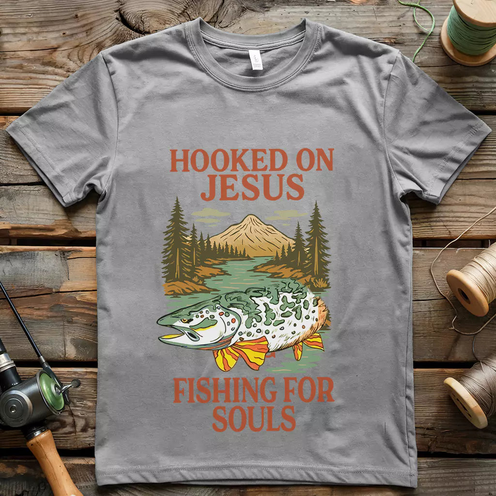Hooked on Jesus T-shirt