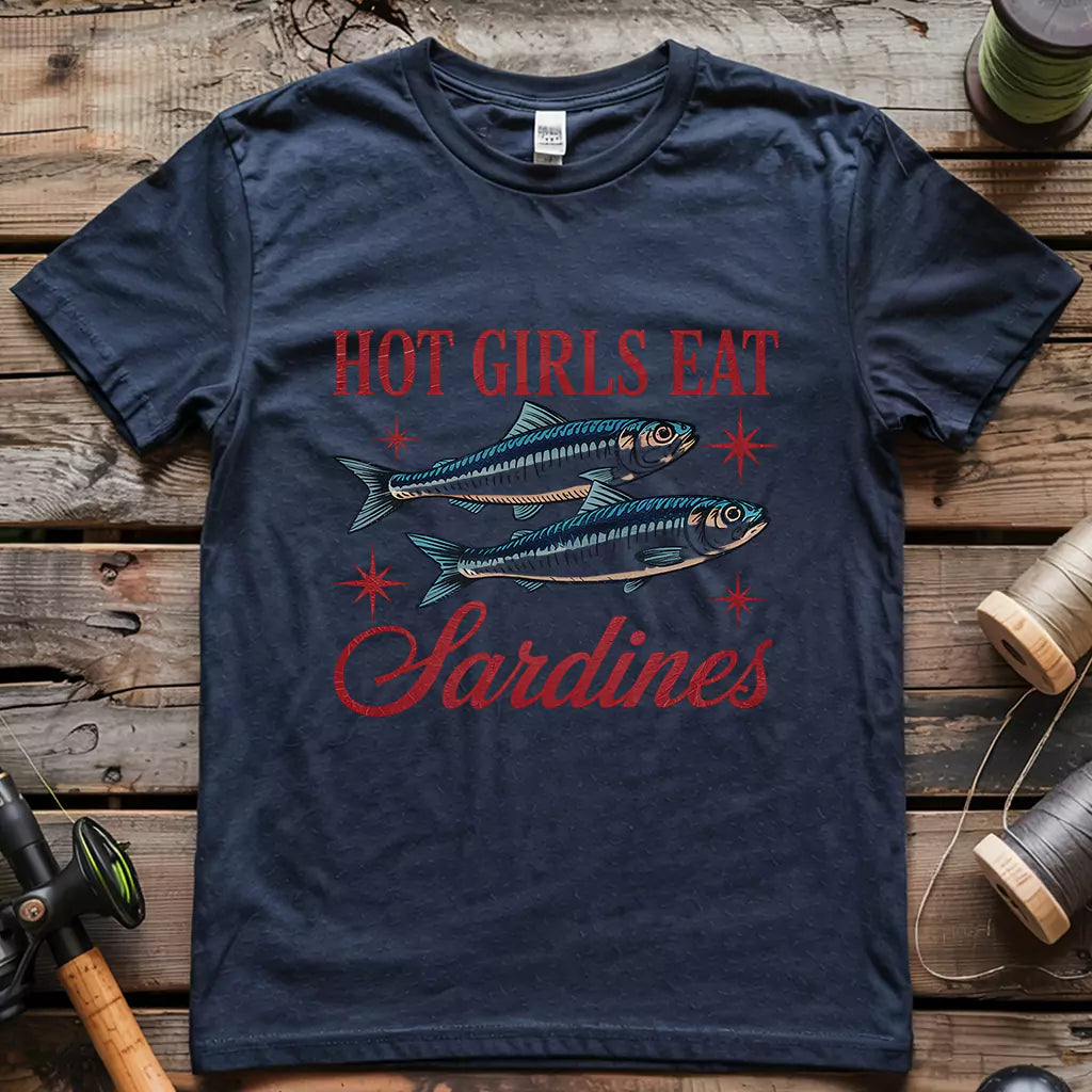 Hot Girls Eat Fish T-Shirt