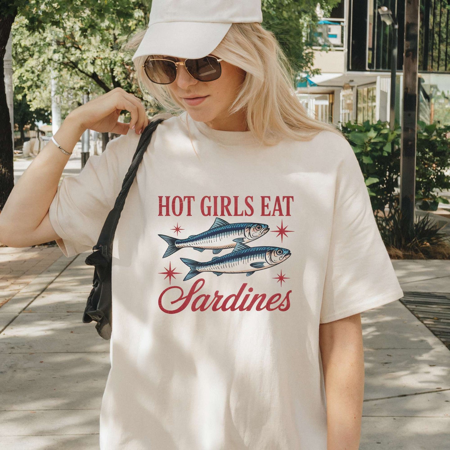 Hot Girls Eat Fish T-Shirt